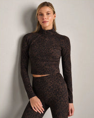 Revive™ 1/4 Zip -- Java Leopard