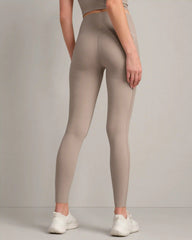 Revive™ Rib 7/8 Legging -- Beige Stone