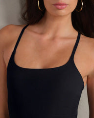 Revive™ Rib Dress -- Black