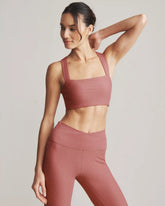 Ripple Bra -- Hibiscus Blush