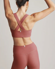 Ripple Bra -- Hibiscus Blush