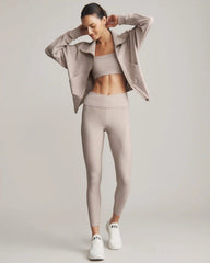 Ripple Full Zip -- Taupe