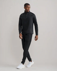 Rise 1/4 Zip -- Black