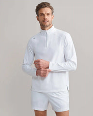 Rise 1/4 Zip -- Bright White