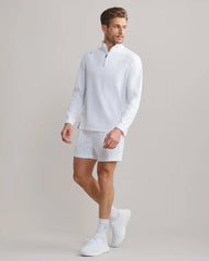 Rise 1/4 Zip -- Bright White