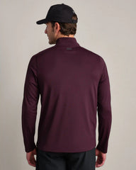 Rise 1/4 Zip -- Mulberry