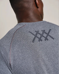 Rush Seamless Tee -- True Navy Heather