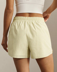 Saltair Short - Lined -- Citron Stripe