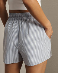 Saltair Short - Lined -- Washed Navy Stripe
