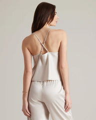 Satin Cami -- Oats