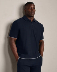 Seaside Terry Polo -- True Navy