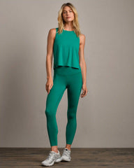 Serene Tank -- Emerald Green