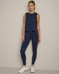 Serene Tank -- Navy Blue