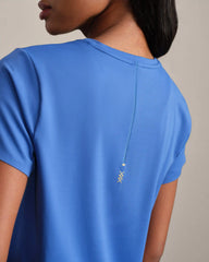 Serene Tee -- Deep Sea Blue