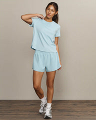 Serene Tee -- Pool Blue