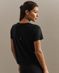 Serene Tee -- Pure Black