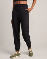 Signature Rib Jogger -- Pure Black