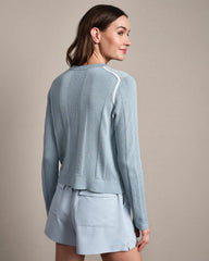 Somer Pullover Sweater -- Blue Dawn