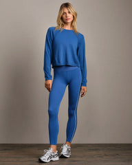 Sporty Sweater -- Deep Sea Blue