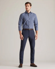 State of Mind Shirt - Slim Fit -- Blue/Light Blue Gingham