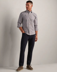 State of Mind Shirt - Slim Fit -- Cinnamon Red Check
