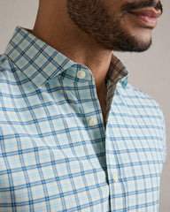 State of Mind Shirt - Slim Fit -- Cool Mint Plaid