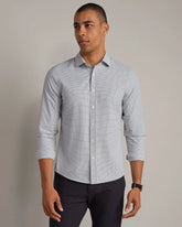 State of Mind Shirt - Slim Fit -- Lichen Green Grid