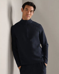 Tribeca Tech 1/2 Zip -- True Navy