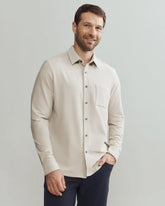 WFH Shirt -- Stone Heather