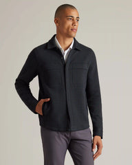 Weekender Shacket -- Black