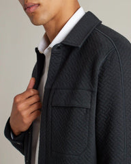 Weekender Shacket -- Black
