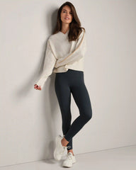 Westside V-Neck Sweater -- Sand Stone