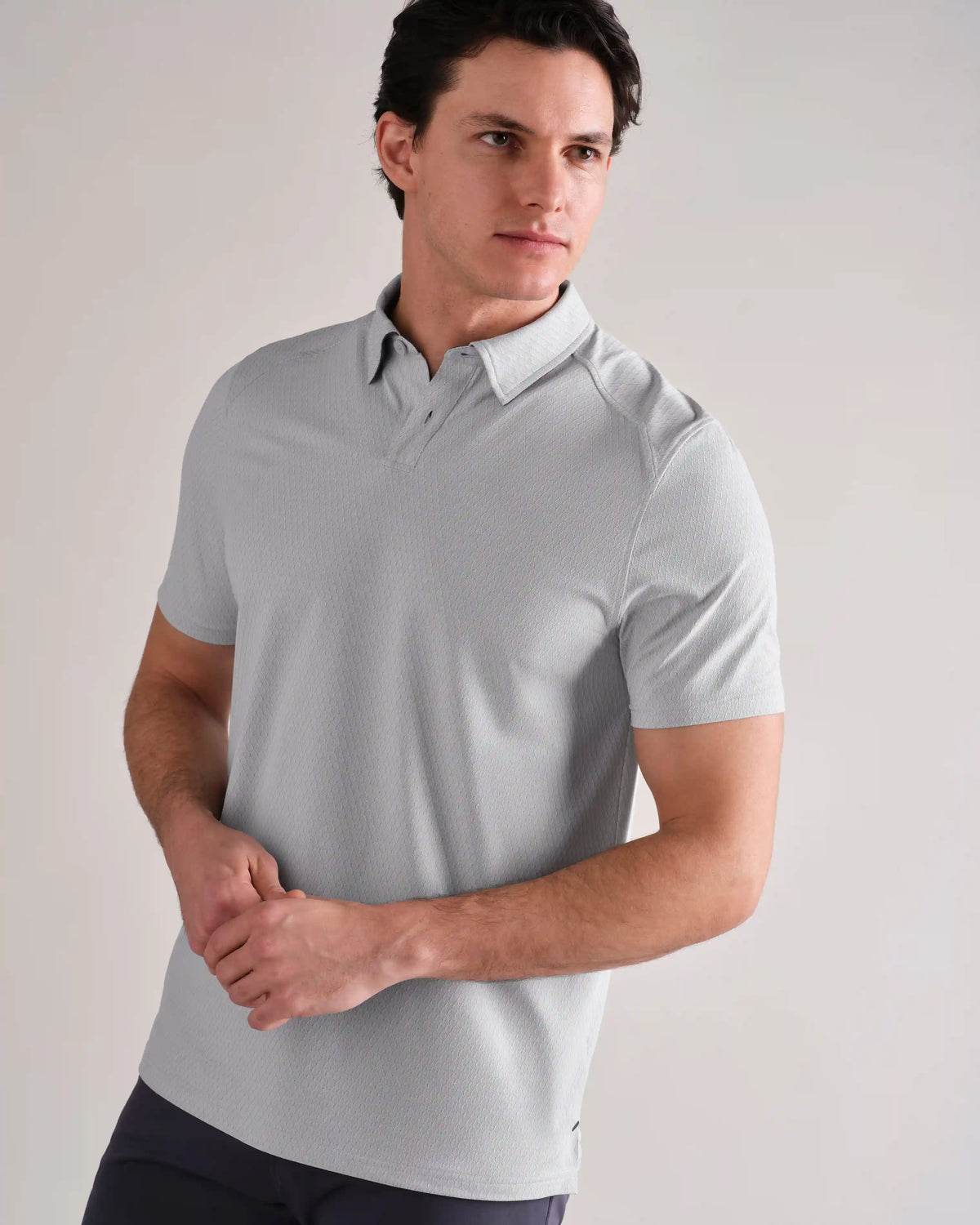 Commuter® Polo -- Gray Diamond