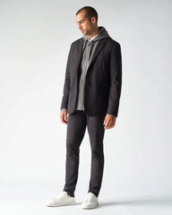 Bond Knit Hoodie -- Heather Gray