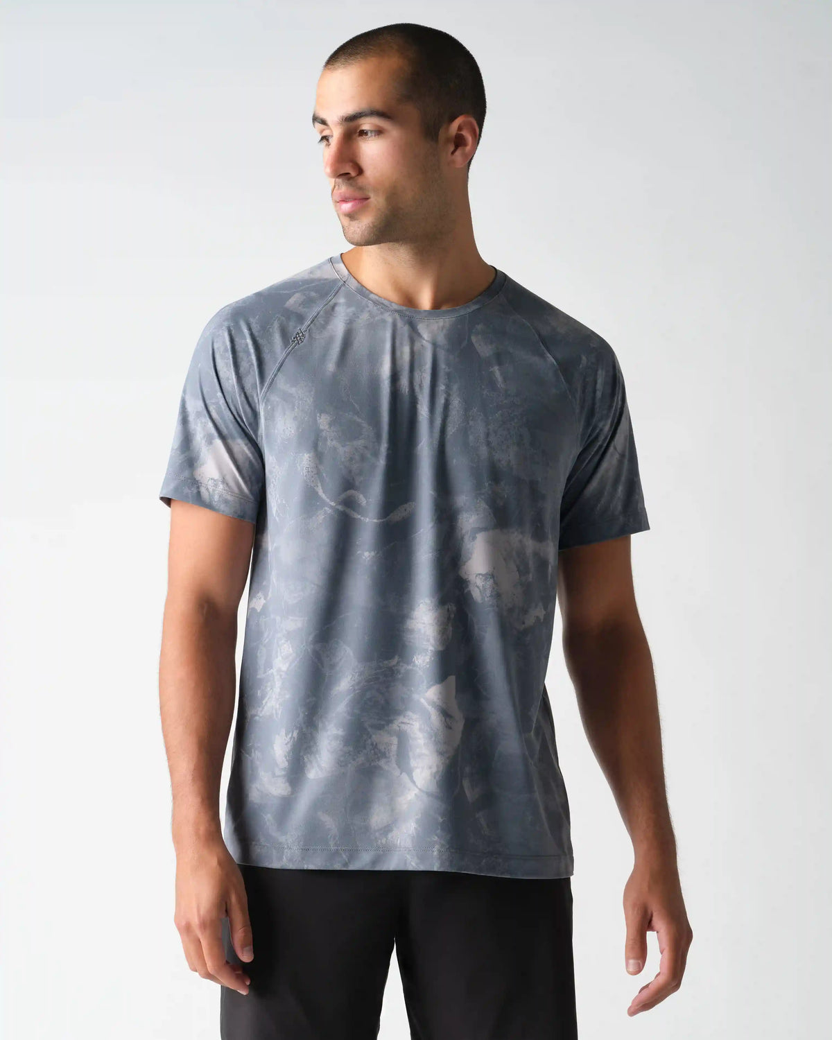 Reign Tee -- Asphalt Marble