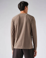 Reign Long Sleeve Tee -- Coffee Heather