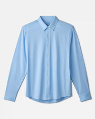 Commuter® Shirt - Slim Fit -- Light Blue Geo Dot