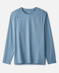 Reign Long Sleeve Tee -- Blue Quartz Space Dye