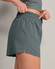 Mirage Short - Lined -- Green Smoke