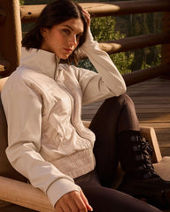 Chalet Quilted Jacket -- Salt