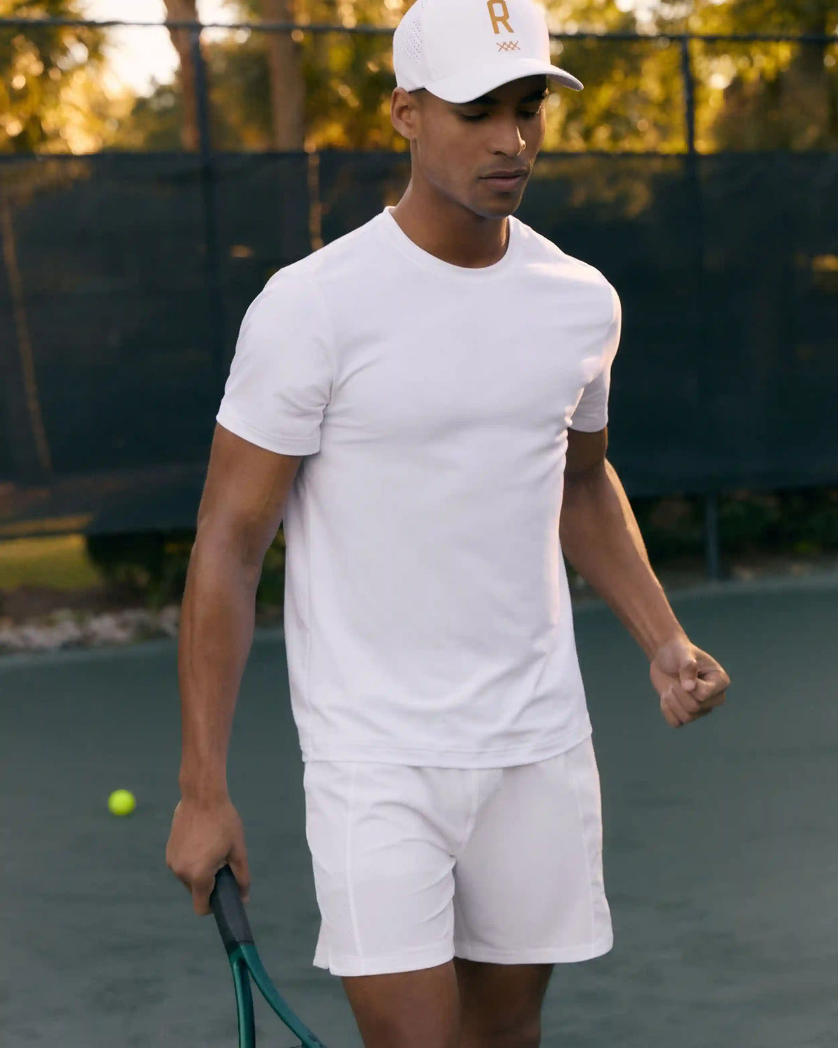 Backspin Tee -- White