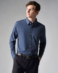 Commuter® Shirt - Classic -- Blue Geo Dot
