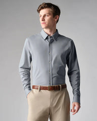 Commuter® Shirt - Slim Fit -- Silver Geo Dot