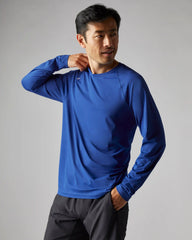 Reign Long Sleeve Tee -- Blue Quartz