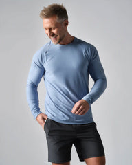 Reign Long Sleeve Tee -- Cyan