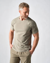 Reign Tee -- Tea Leaf/Frosted Mint