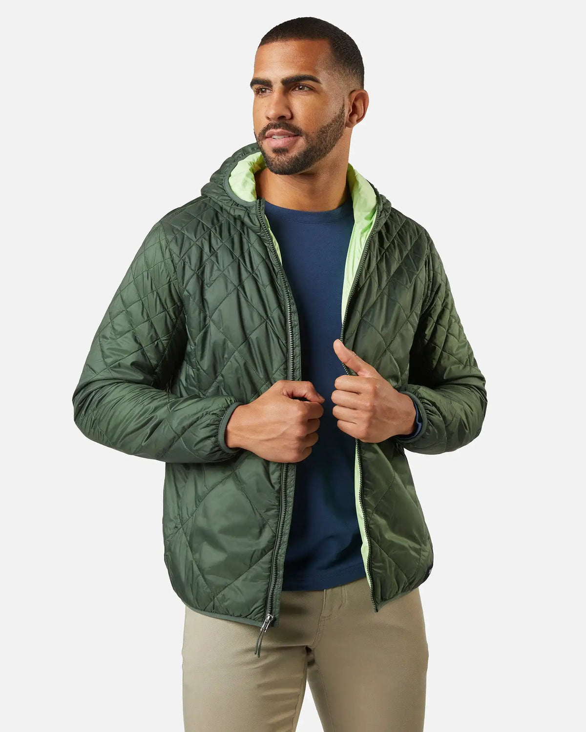 [OFFLINE] [DO NOT SELL] Tundra Quilted Hooded Jacket -- Camping Green