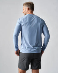 Reign Long Sleeve Tee -- Cyan