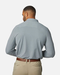 Commuter® Shirt - Slim Fit -- Pine/White Mini Check