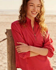 Mirage Anorak -- Cabana Red